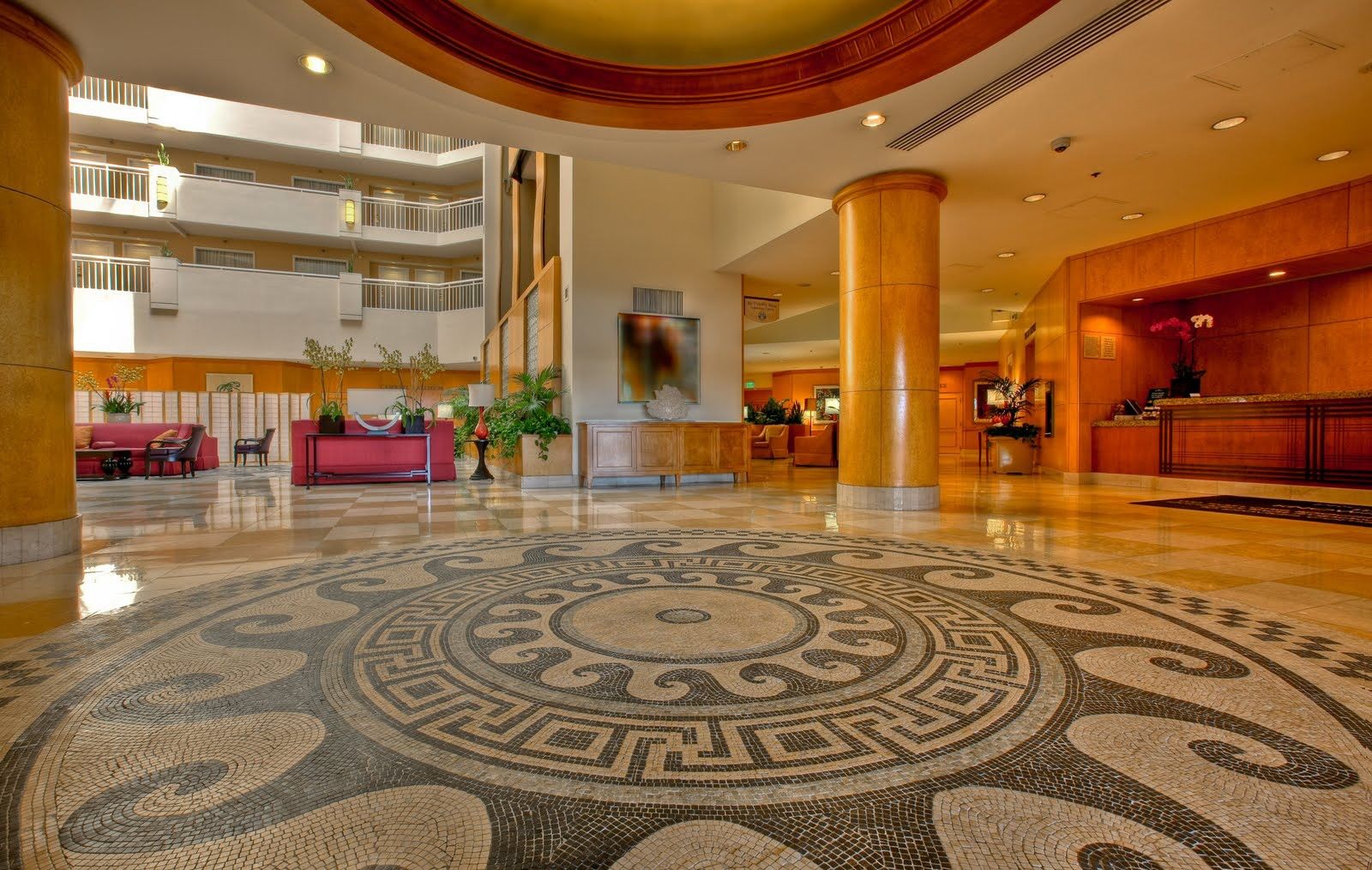 Hilton Santa Monica Hotel Los Angeles Interior foto